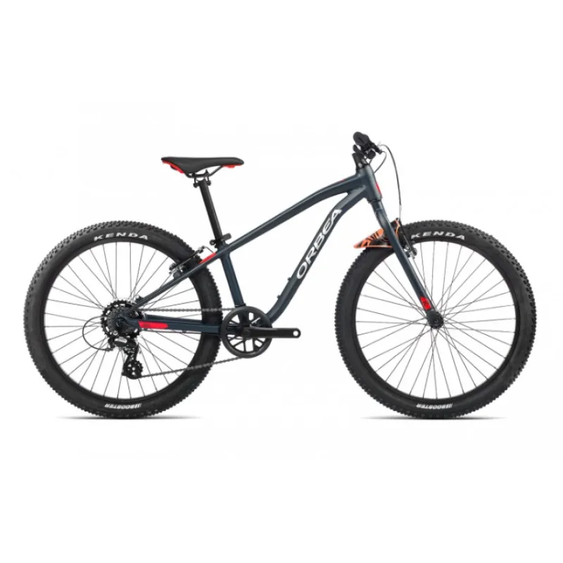 Retur gratuit Bicicletă ORBEA MX 24 DIRT Blue Bondi - Bright Red